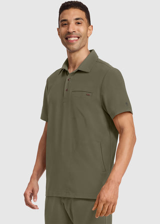 Healing Hands HH QUEST Men's Pocket Polo Collar Top