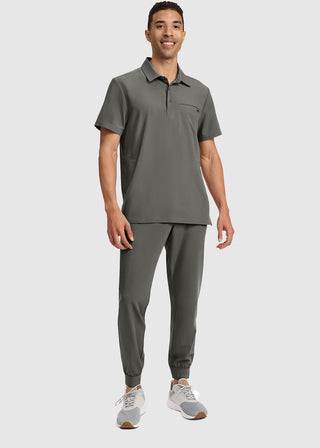 Healing Hands HH QUEST Men's Pocket Polo Collar Top