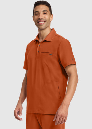Healing Hands HH QUEST Men's Pocket Polo Collar Top