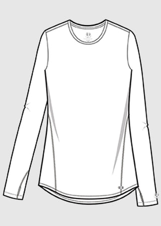 Healing Hands Purple Label Women's Mackenzie Long Sleeve Underscrub Tee