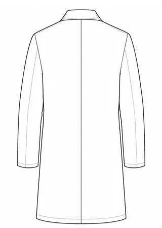 Labcoat HQ Men's 5-Pocket 37" Cotton Lab Coat