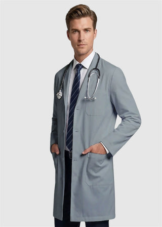 Labcoat HQ Men's 38 Inch 3 Button Lab Coat