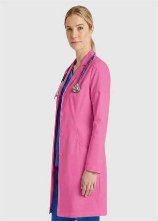 Labcoat HQ Women's 4-Pocket 35" 4-Button Lab Coat
