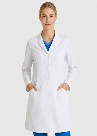 Labcoat HQ Women's 4-Pocket 35" 4-Button Lab Coat
