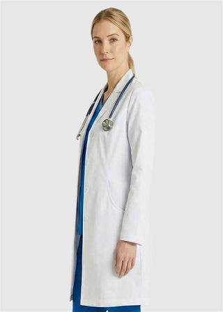 Labcoat HQ Women's 4-Pocket 35" 4-Button Lab Coat