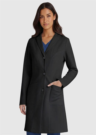 Labcoat HQ Women's 3 Pocket 34" 4-Button Lab Coat