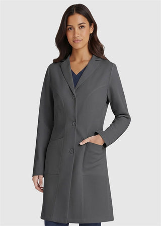 Labcoat HQ Women's 3 Pocket 34" 4-Button Lab Coat