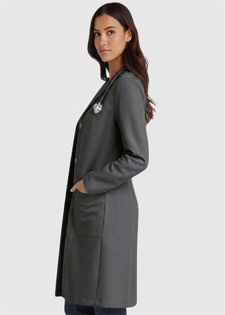 Labcoat HQ Women's 3 Pocket 34" 4-Button Lab Coat