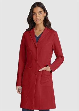 Labcoat HQ Women's 3 Pocket 34" 4-Button Lab Coat