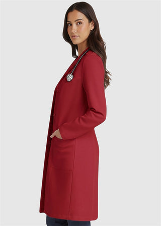 Labcoat HQ Women's 3 Pocket 34" 4-Button Lab Coat