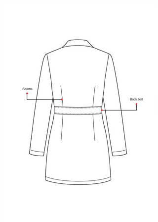 Labcoat HQ Women's 28 Inch Consultation Cotton Lab Coat