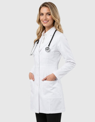 Labcoat HQ Women's 33" Adjustable Belt Cotton Lab Coat