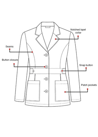 Labcoat HQ Women's 28" Tab-Waist 100% Cotton Lab Coat