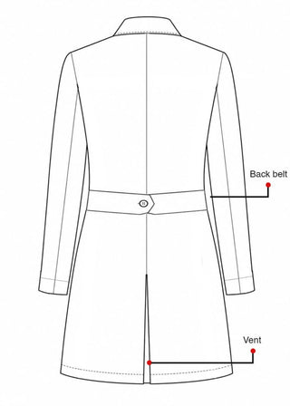 Labcoat HQ 40" Men's 5 Pocket Cotton Lab Coat