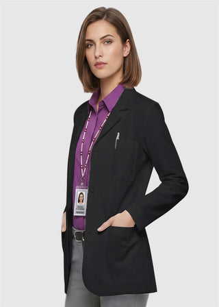 Labcoat HQ 28'' Ladies Expandable iPad Consultation Lab Coat