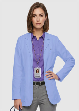 Labcoat HQ 28'' Ladies Expandable iPad Consultation Lab Coat