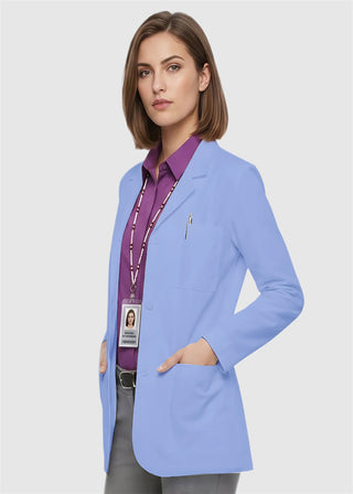 Labcoat HQ 28'' Ladies Expandable iPad Consultation Lab Coat