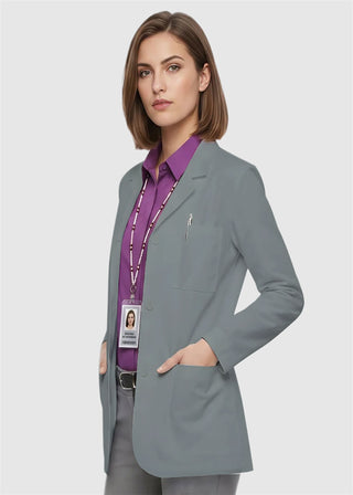 Labcoat HQ 28'' Ladies Expandable iPad Consultation Lab Coat