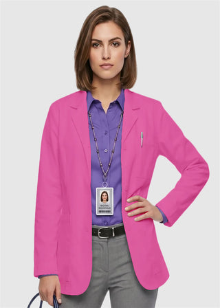 Labcoat HQ 28'' Ladies Expandable iPad Consultation Lab Coat