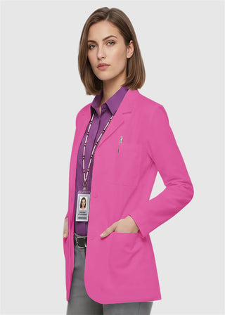 Labcoat HQ 28'' Ladies Expandable iPad Consultation Lab Coat