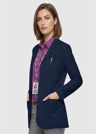 Labcoat HQ 28'' Ladies Expandable iPad Consultation Lab Coat