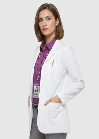 Labcoat HQ 28'' Ladies Expandable iPad Consultation Lab Coat