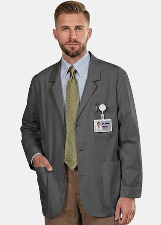 Labcoat HQ 30'' Men's Expandable iPad Consultation Lab Coat
