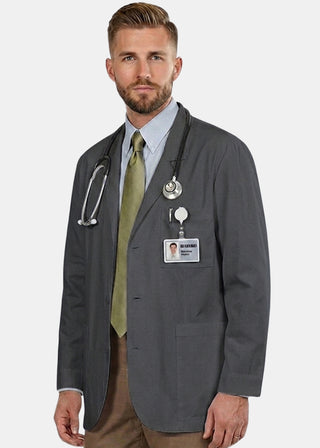 Labcoat HQ 30'' Men's Expandable iPad Consultation Lab Coat