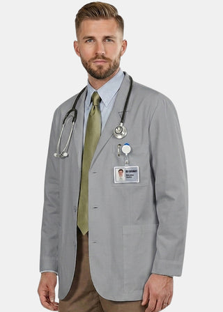 Labcoat HQ 30'' Men's Expandable iPad Consultation Lab Coat