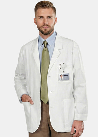 Labcoat HQ 30'' Men's Expandable iPad Consultation Lab Coat