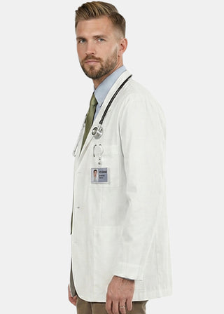 Labcoat HQ 30'' Men's Expandable iPad Consultation Lab Coat
