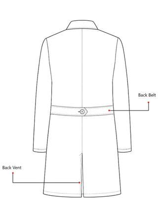 Labcoat HQ Men's 44" Long iPad Cotton Lab Coat