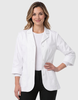 Labcoat HQ 29 Inches Ladies 3/4 Sleeve Cotton Lab Coat