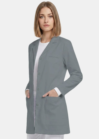 Labcoat HQ 32 Inches Ladies Trench Style Short Lab Coat