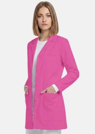 Labcoat HQ 32 Inches Ladies Trench Style Short Lab Coat