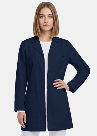Labcoat HQ 32 Inches Ladies Trench Style Short Lab Coat