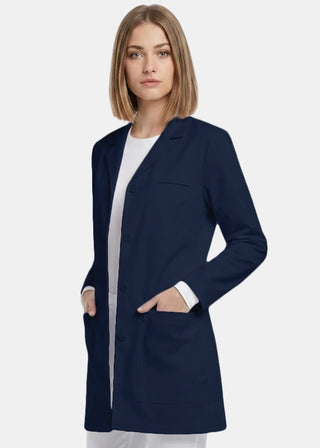 Labcoat HQ 32 Inches Ladies Trench Style Short Lab Coat
