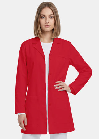 Labcoat HQ 32 Inches Ladies Trench Style Short Lab Coat