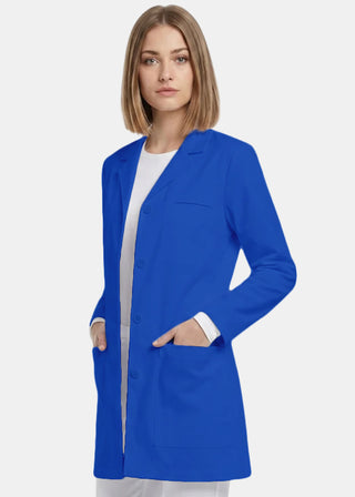 Labcoat HQ 32 Inches Ladies Trench Style Short Lab Coat