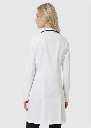 Labcoat HQ Women's 35 inch Stand Up Collar Stretch Labcoat