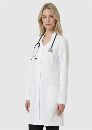 Labcoat HQ Women's 35 inch Stand Up Collar Stretch Labcoat