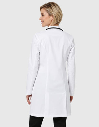 Labcoat HQ Women's 35 inch Stand Up Collar Cotton Labcoat