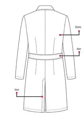 Labcoat HQ 38" iPad Pocket Men's Cotton Lab Coat