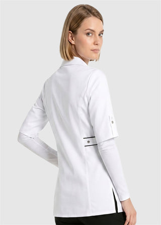Labcoat HQ Women's Half Sleeve Contrast Trim Jacket