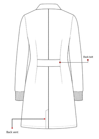 Labcoat HQ Women's 34½ Inch Cotton Lab Coat