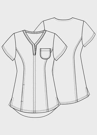 HeartSoul Break on Through Women's Roxy V-Neck Top