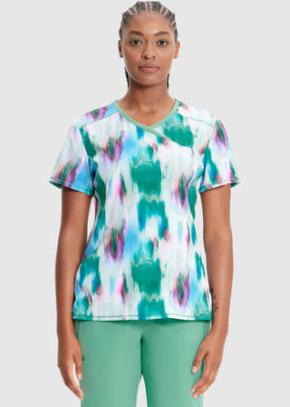 Cherokee Women's Auroras Mock Wrap Top