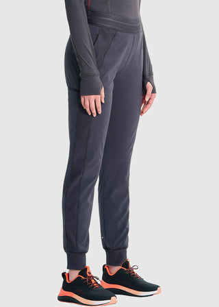 Infinity GNR8 Women's Mid-Rise Jogger Scrub Petite Pant