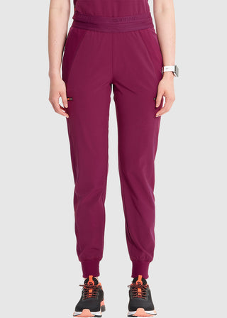 Infinity GNR8 Women's Mid-Rise Jogger Scrub Petite Pant