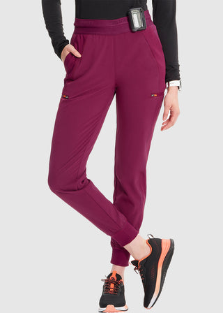 Infinity GNR8 Women's Mid-Rise Jogger Scrub Petite Pant